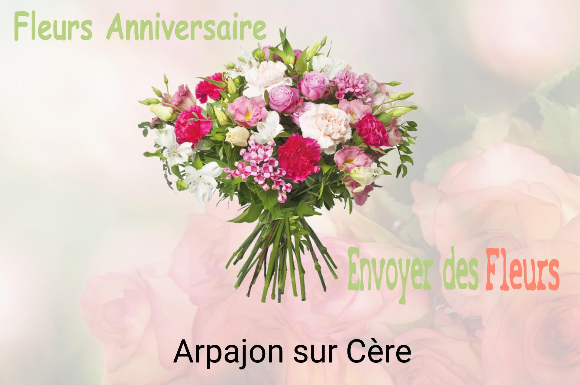 Bouquet de fleurs d’anniversaire livré à Arpajon-sur-Cère